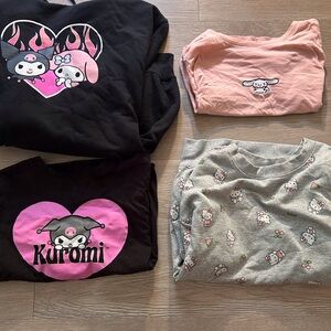 bundle of sanrio clothes!!